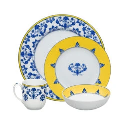 Vista Alegre Castelo Branco Set Of 4 Plate Pieces