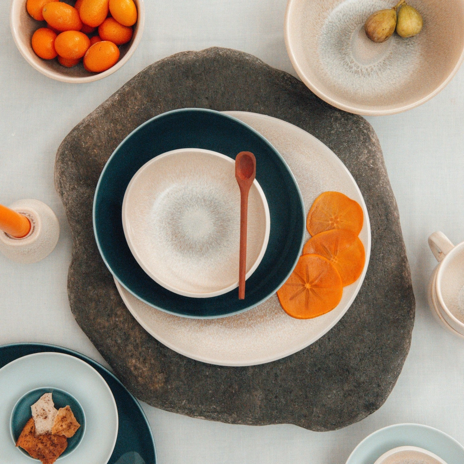 Rosenthal Junto - Dune Stoneware Bread & Butter Plate Flat 2 Rosenthal Junto - Dune Stoneware Bread & Butter Plate Flat - Image 2