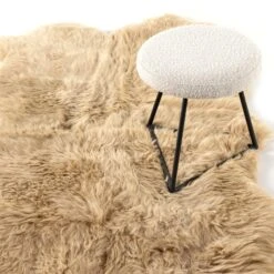 Four Hands Lalo Lambskin Rug -Grayson-Living 223281 003 1