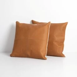 Sandro Leather Pillow 22 Sandro Leather Pillow -Grayson-Living 223784 001