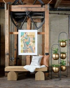 Sandro Leather Pillow 26 Sandro Leather Pillow -Grayson-Living 223784 001 4