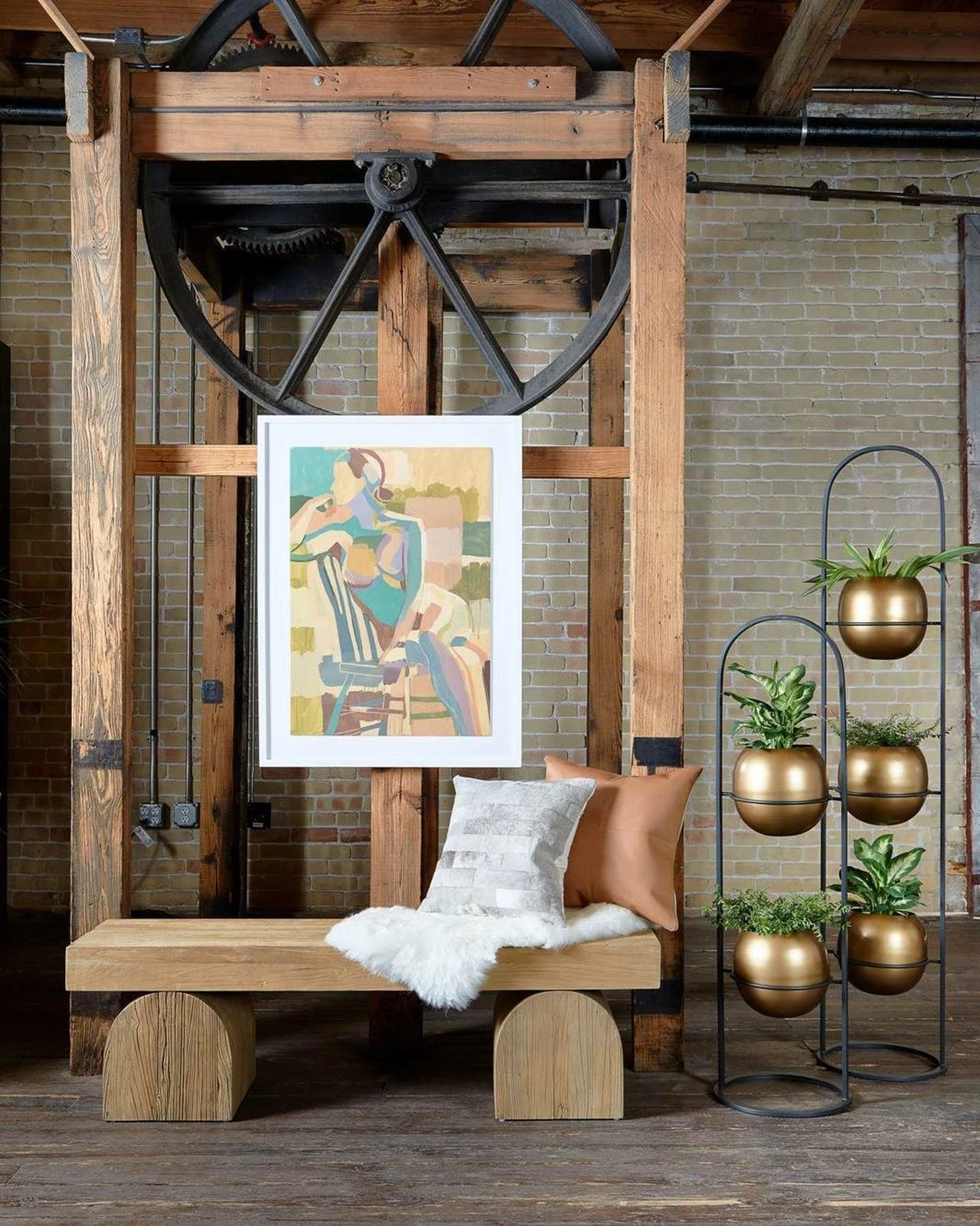 Sandro Leather Pillow 10 Sandro Leather Pillow - Image 10