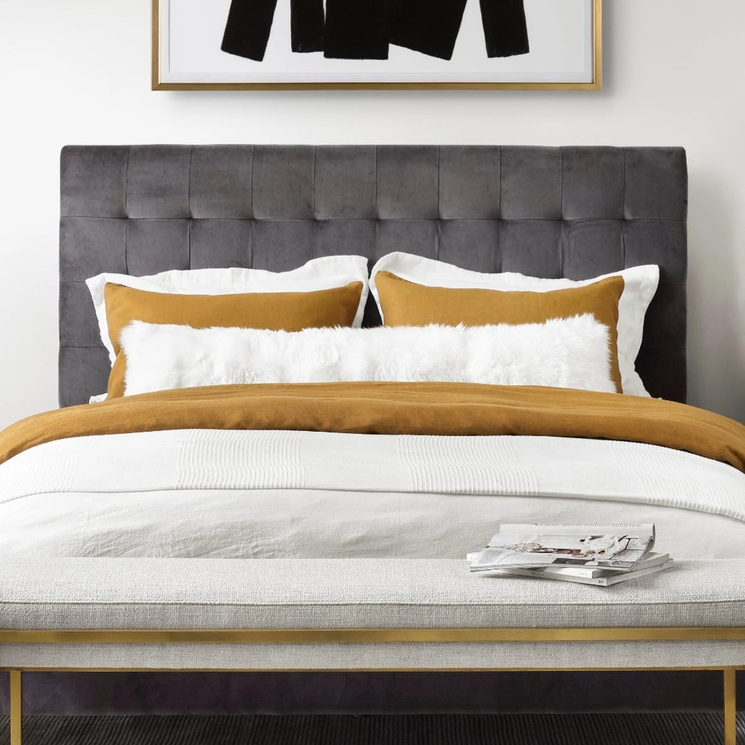 Lalo Lambskin Lumbar Pillow, Single 3 Lalo Lambskin Lumbar Pillow, Single - Image 3