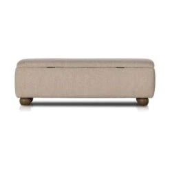 Four Hands Ramsey Trunk - Knoll Sand 17 Four Hands Ramsey Trunk - Knoll Sand -Grayson-Living 226197 003 BCK 1