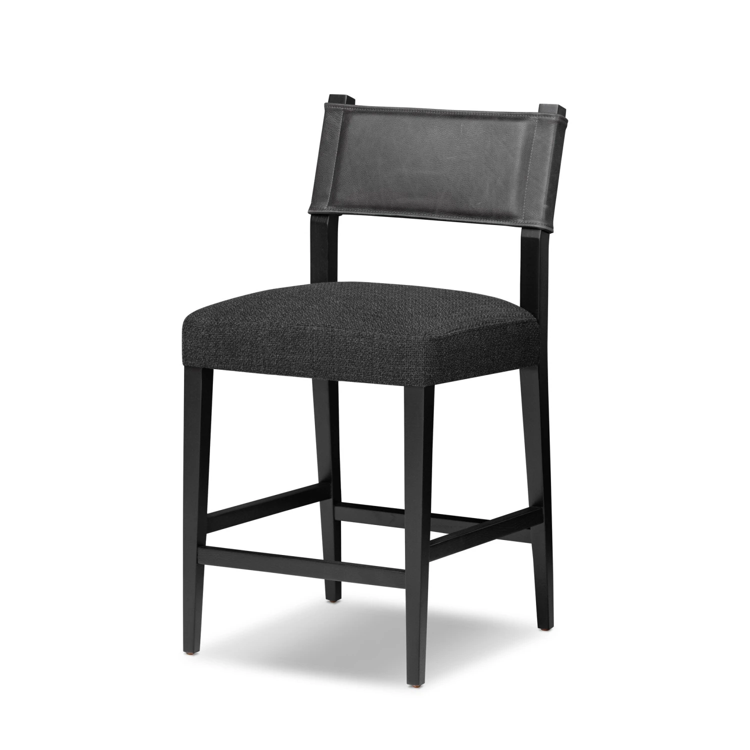 Four Hands Ferris Bar + Counter Stool Gibson Black 1 Four Hands Ferris Bar + Counter Stool Gibson Black