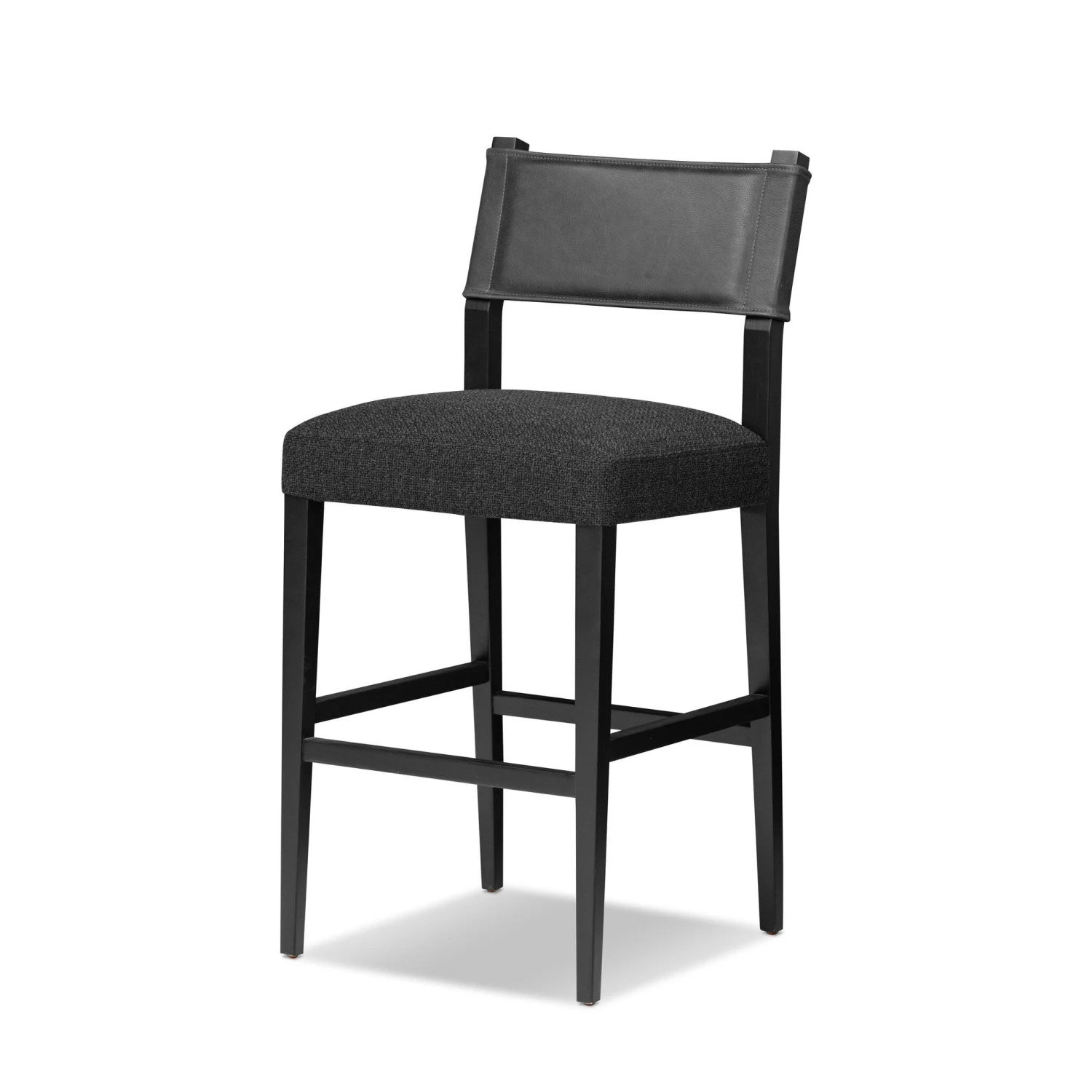 Four Hands Ferris Bar + Counter Stool Gibson Black 2 Four Hands Ferris Bar + Counter Stool Gibson Black - Image 2