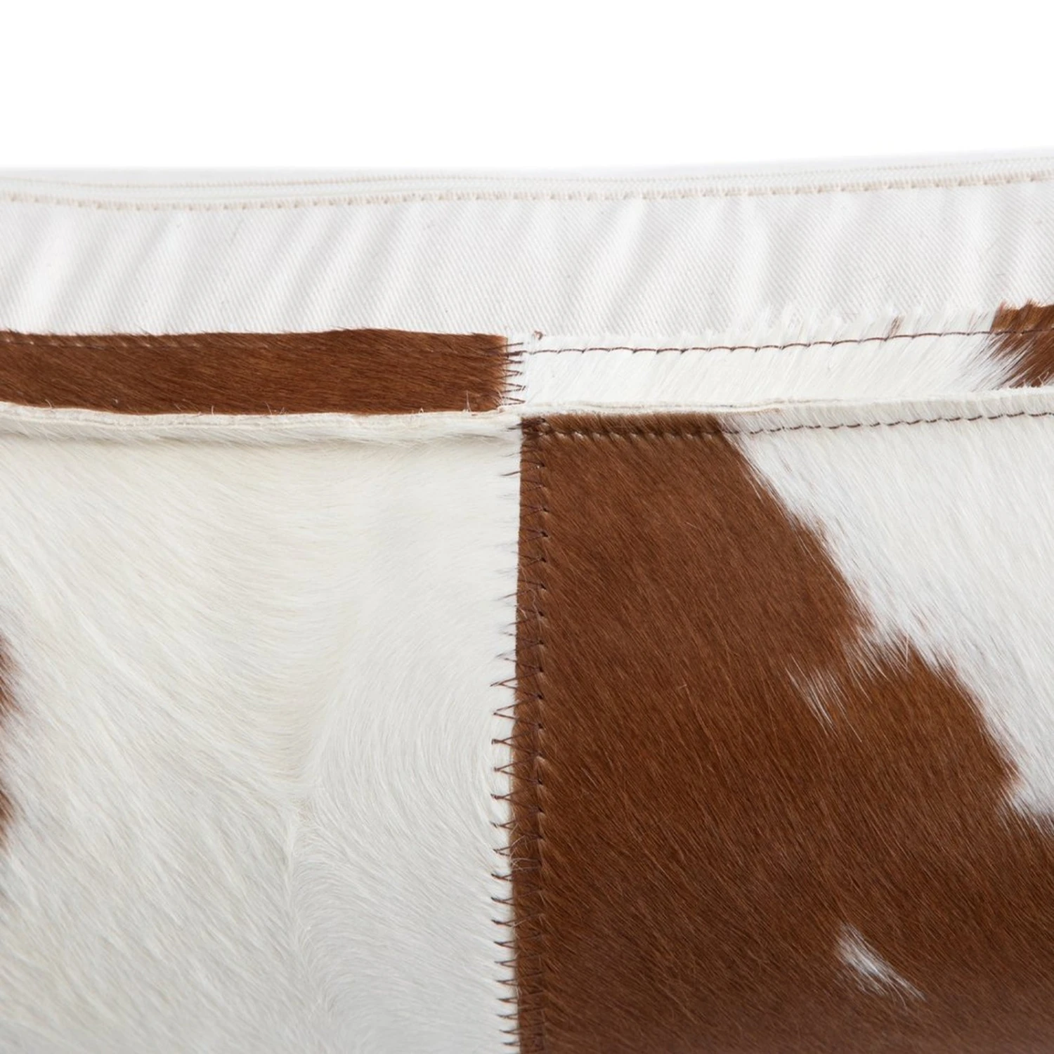 Modern Cowhide Lumbar Pillow 8 Modern Cowhide Lumbar Pillow - Image 8