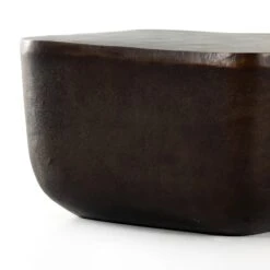 Four Hands Basil Square Outdoor End Table -Grayson-Living 229989 002