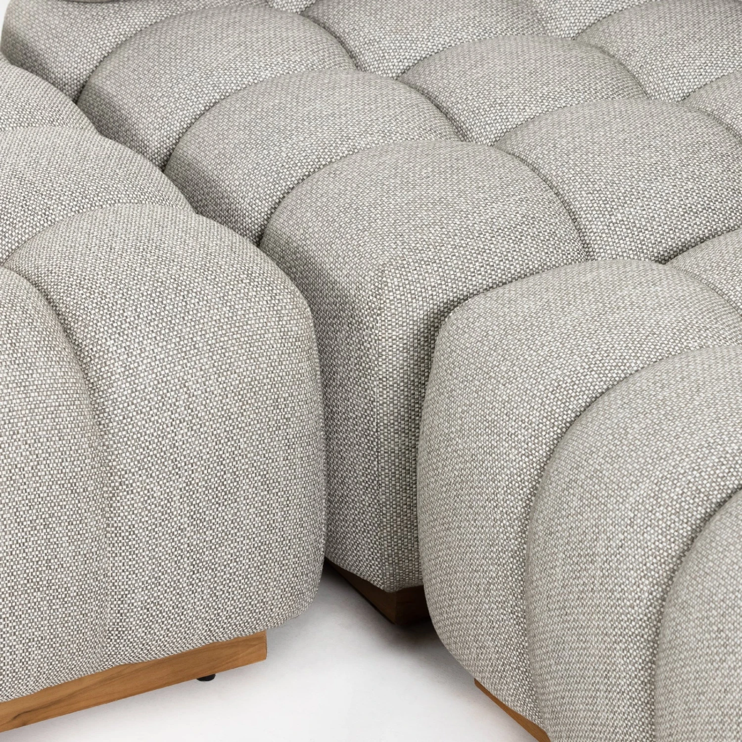 Four Hands Roma Outdoor 3 PC Sectional With Ottoman 7 Four Hands Roma Outdoor 3 PC Sectional With Ottoman - Image 7