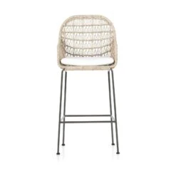 Four Hands Bandera Outdoor Bar Stool -Grayson-Living 230095 001 FRT 1
