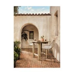 Four Hands Bandera Outdoor Bar Stool -Grayson-Living 230095 001 ROM 1