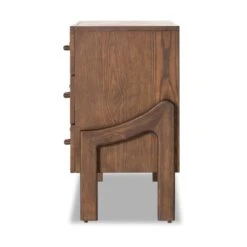 Four Hands Halston 6 Drawer Dresser-Terra Brown Ash -Grayson-Living 232428 001 SID 1