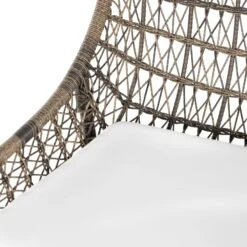 Four Hands Bandera Outdoor Dining Chair Low Arm With Cushion -Grayson-Living 232553 001 DET 4