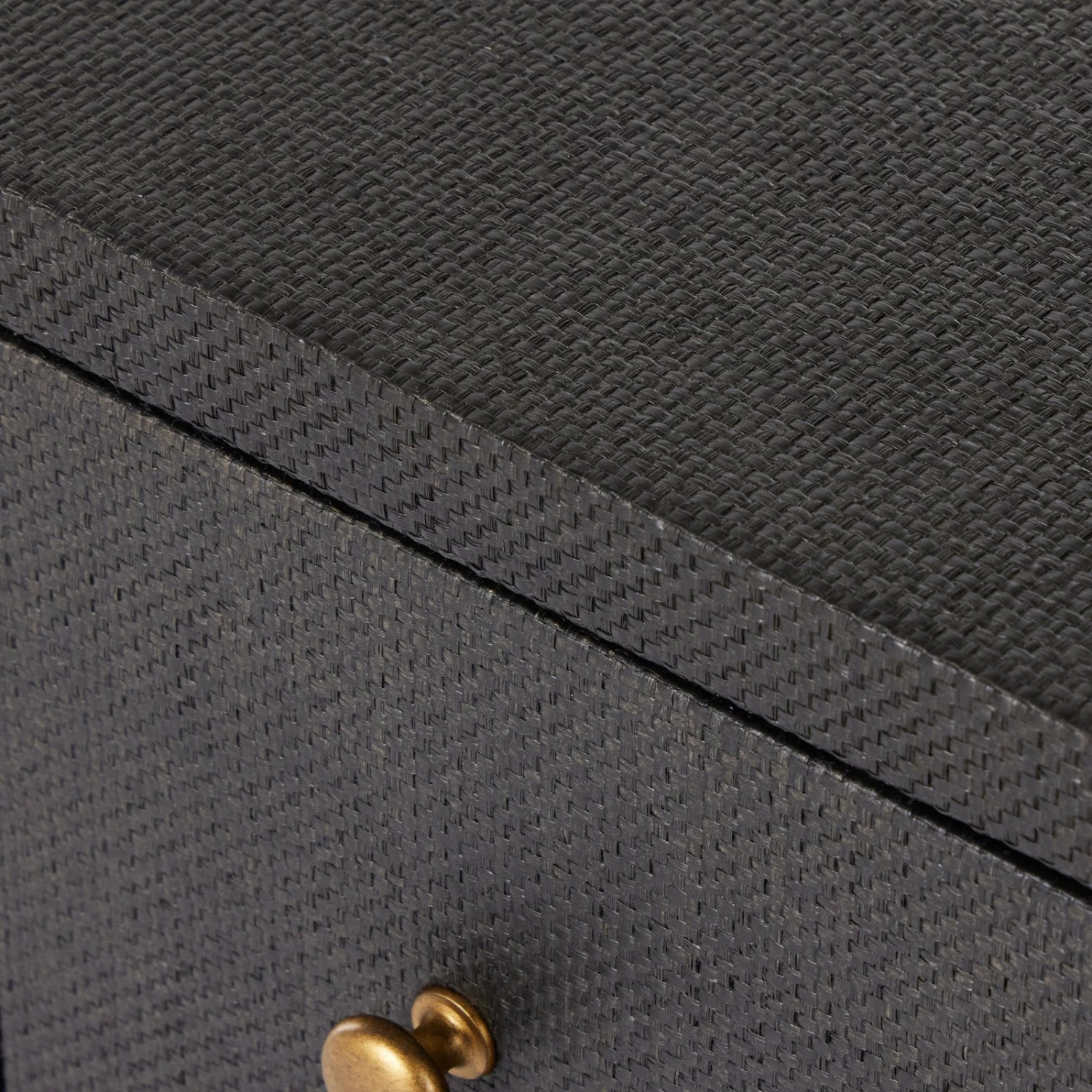 Four Hands Fiona Nightstand-Black Raffia 14 Four Hands Fiona Nightstand-Black Raffia - Image 14