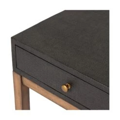 Four Hands Fiona Desk-Black Raffia 25 Four Hands Fiona Desk-Black Raffia -Grayson-Living 233438 001 3