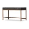 Four Hands Fiona Desk-Black Raffia