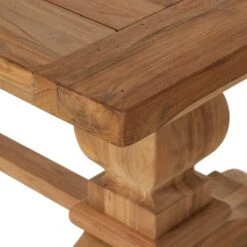 Four Hands Novell Outdoor Dining Table - 111" - Natural 27 Four Hands Novell Outdoor Dining Table - 111" - Natural -Grayson-Living 233615 002