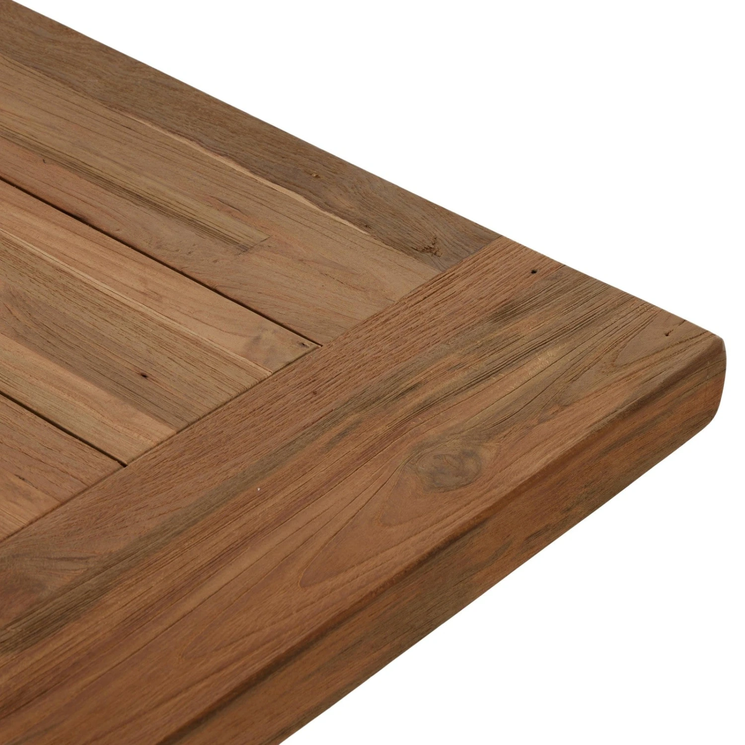 Four Hands Novell Outdoor Dining Table - 111" - Natural 12 Four Hands Novell Outdoor Dining Table - 111" - Natural - Image 12