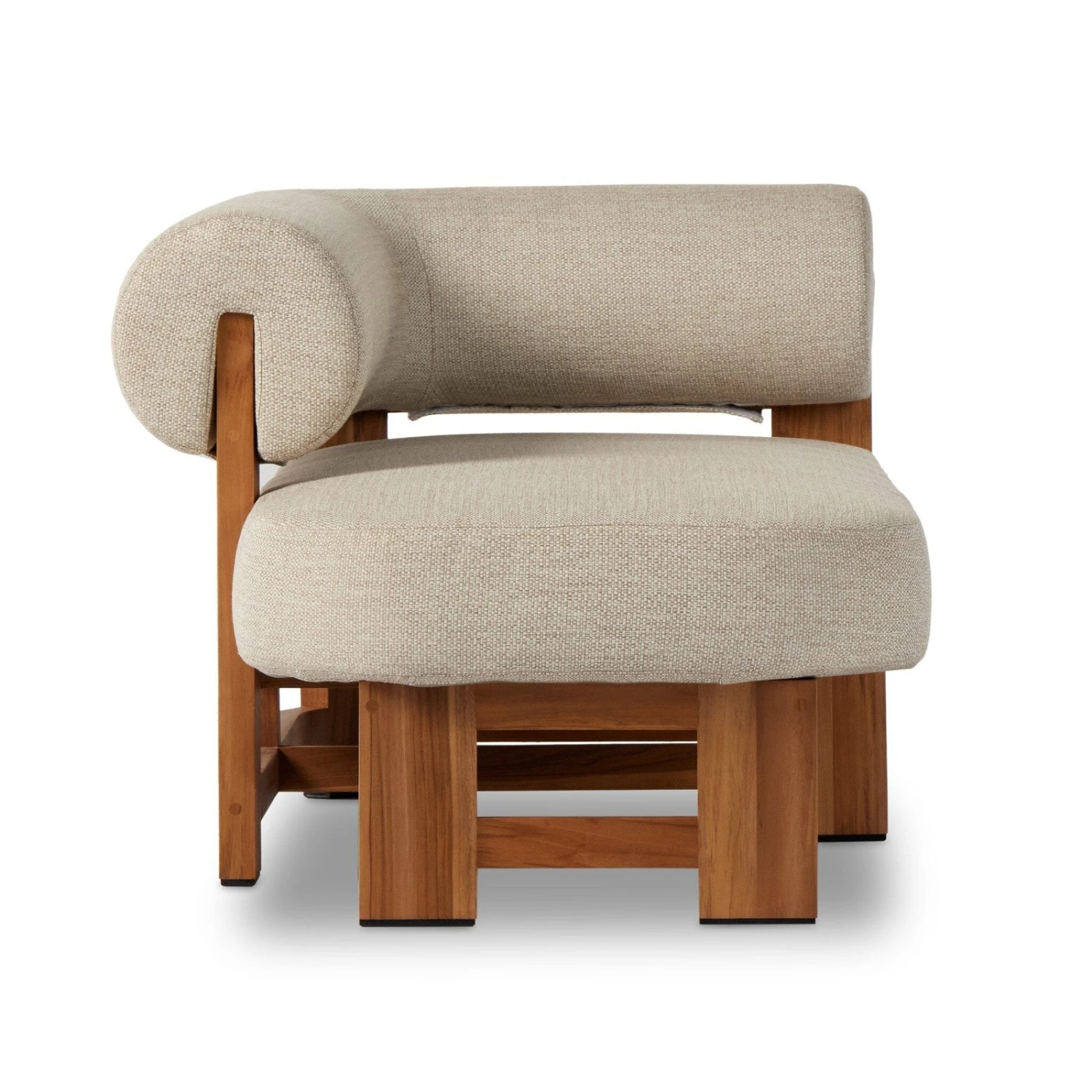 Four Hands Malta Outdoor Chaise 16 Four Hands Malta Outdoor Chaise - Image 16