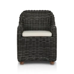 Four Hands Messina Outdoor Dining Armchair DSC10