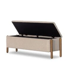 Four Hands Emma Trunk-Knoll Sand 16 Four Hands Emma Trunk-Knoll Sand -Grayson-Living 235055 001 OPN 1