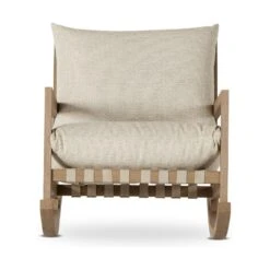 Four Hands Aiken Outdoor Rocking Chair 33 Four Hands Aiken Outdoor Rocking Chair -Grayson-Living 235140 003 FRT 1