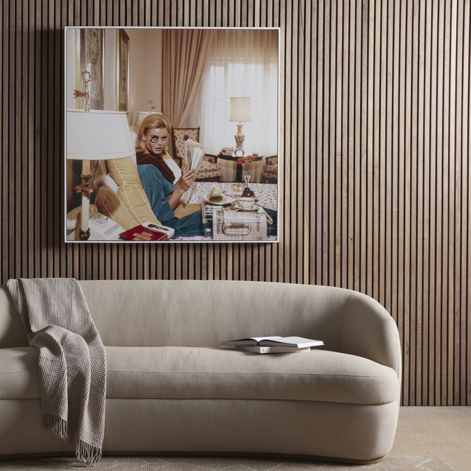 Monocled Miss By Slim Aarons 2 Monocled Miss By Slim Aarons - Image 2