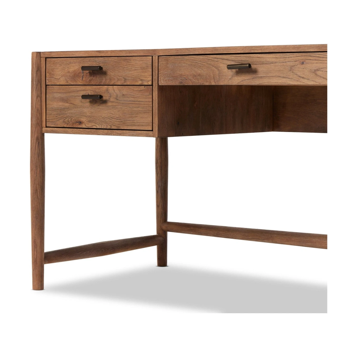 Four Hands Glenview Desk-Weathered Oak 7 Four Hands Glenview Desk-Weathered Oak - Image 7