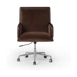 Four Hands Samford Desk Chair - Sapphire Coco 20 Four Hands Samford Desk Chair - Sapphire Coco -Grayson-Living 237318 001 FRT 2