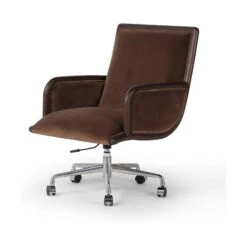 Four Hands Samford Desk Chair - Sapphire Coco