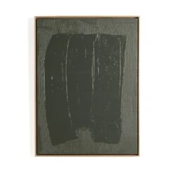 Free Form Lines II Olive By The Holly Collective