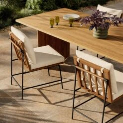 Four Hands Crete Outdoor Dining Chair 36 Four Hands Crete Outdoor Dining Chair -Grayson-Living 239133 006 ESS 1