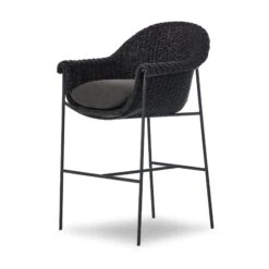 Four Hands Suerte Outdoor Bar + Counter Stool Arashi Ink