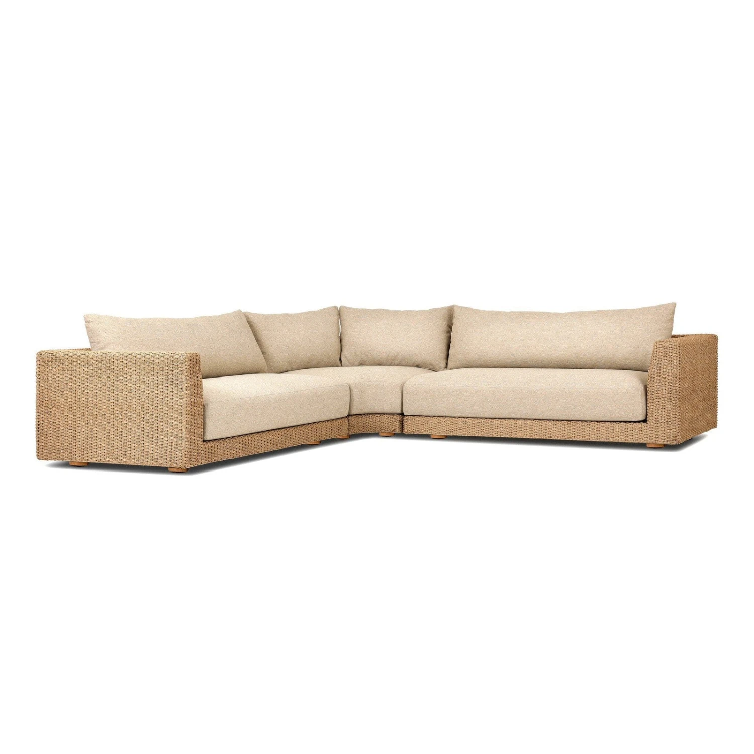 Four Hands Sylvan Outdoor 3-Piece Sectional 2 Four Hands Sylvan Outdoor 3-Piece Sectional - Image 2