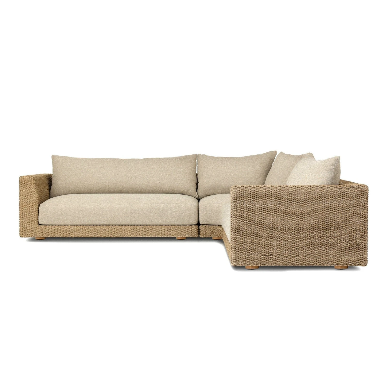 Four Hands Sylvan Outdoor 3-Piece Sectional 3 Four Hands Sylvan Outdoor 3-Piece Sectional - Image 3