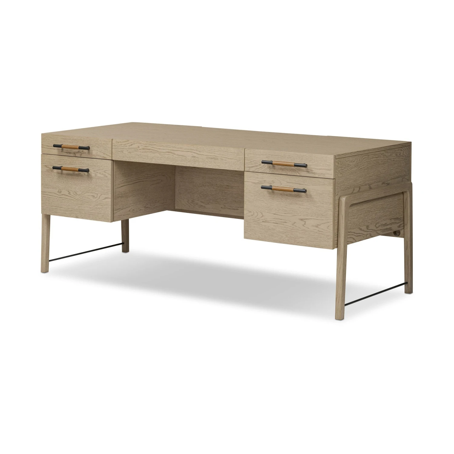 Four Hands Rosedale Executive Desk 1 Four Hands Rosedale Executive Desk