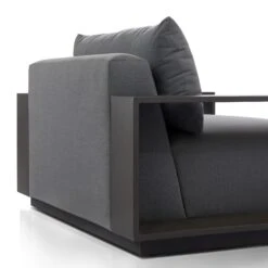 Four Hands Branford Outdoor Metal Chair -Grayson-Living 247616 002 DET 1