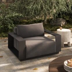 Four Hands Branford Outdoor Metal Chair -Grayson-Living 247616 002 ESS 1