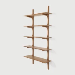 Ethnicraft Pi Wall Shelf 25 Ethnicraft Pi Wall Shelf -Grayson-Living 29779 side wf product