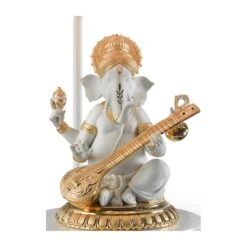 Lladro Veena Ganesha Table Lamp Golden Luster (US) -Grayson-Living 2b51c8e91b44d0ac2bc867fba3306283ecf6991a9e36383043e0a63f132c851fe7683576a54d2366ad24e43e9eb83f0f168be94257fe99e9e8e6d2dc4b555658