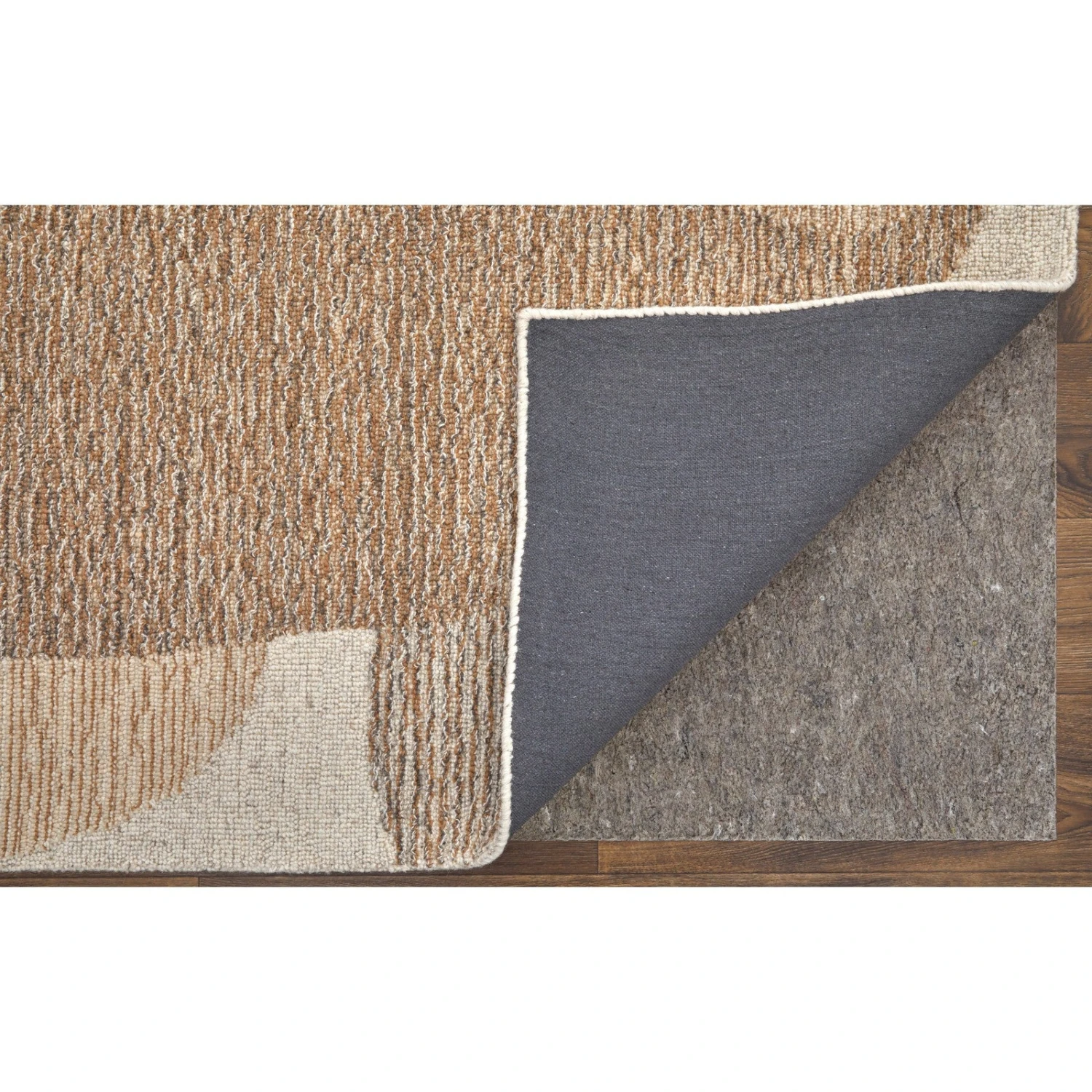 Feizy Pollock 8951F Modern Watercolor In Brown/Tan/Ivory 4 Feizy Pollock 8951F Modern Watercolor In Brown/Tan/Ivory - Image 4