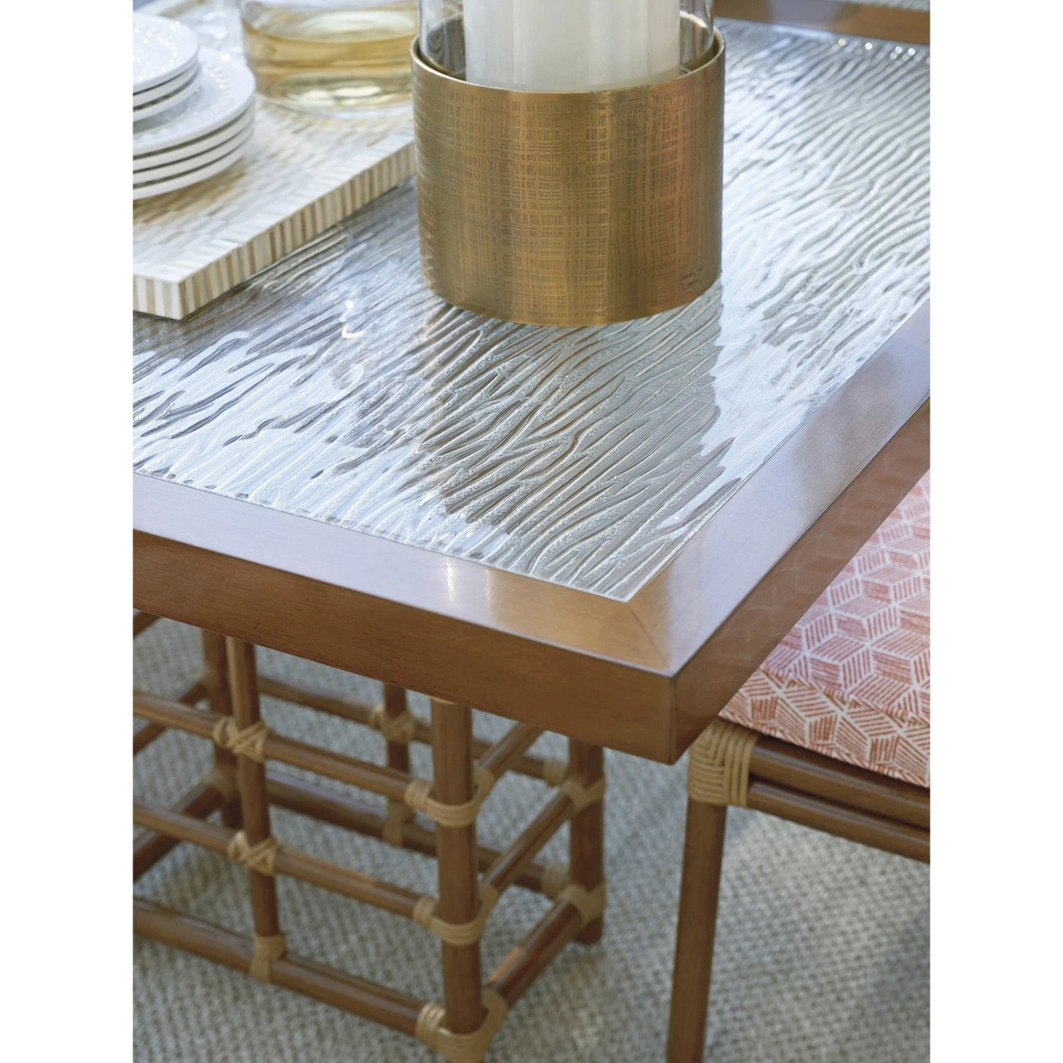 Tommy Bahama Outdoor Sandpiper Bay Rectangular Dining Table 3 Tommy Bahama Outdoor Sandpiper Bay Rectangular Dining Table - Image 3