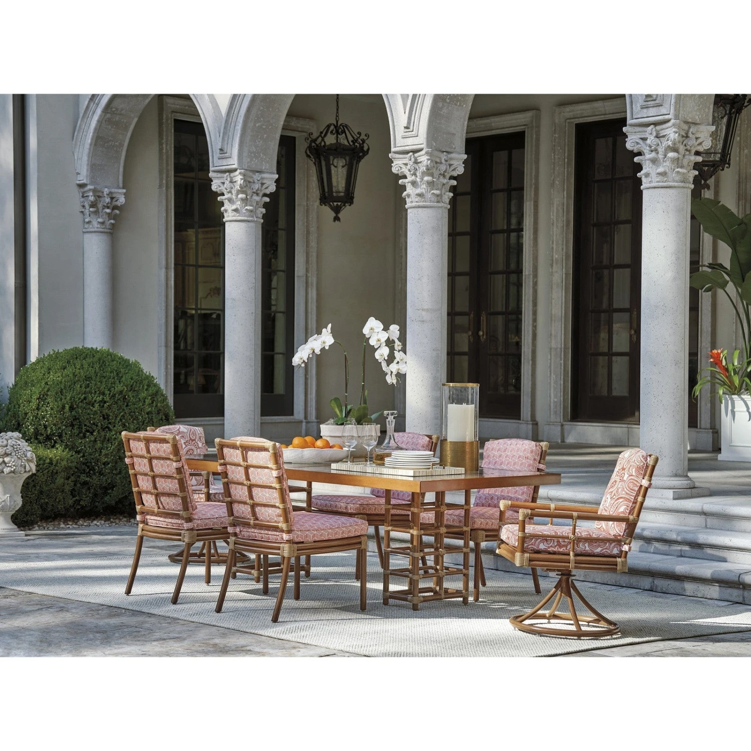 Tommy Bahama Outdoor Sandpiper Bay Rectangular Dining Table 2 Tommy Bahama Outdoor Sandpiper Bay Rectangular Dining Table - Image 2