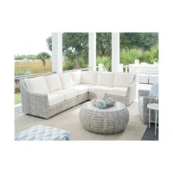 Tommy Bahama Outdoor Seabrook Round Cocktail Table -Grayson-Living 3430 52L 51CR 51A 52R 709012 WS