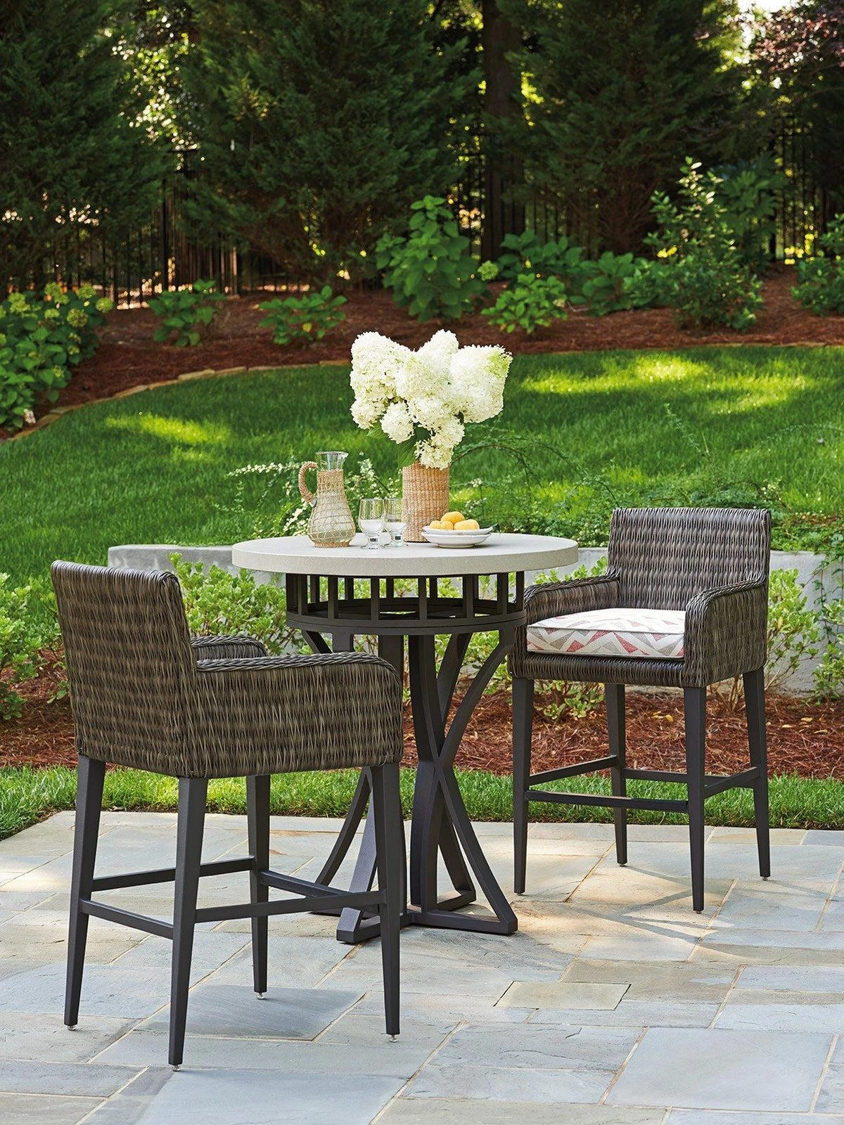 Tommy Bahama Outdoor Cypress Point Ocean Terrace Bar Stool 3 Tommy Bahama Outdoor Cypress Point Ocean Terrace Bar Stool - Image 3