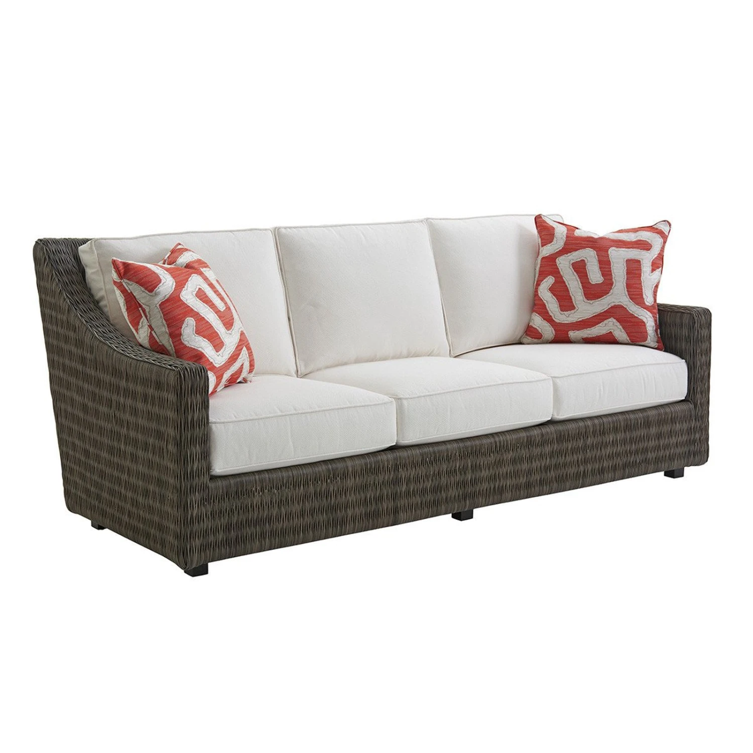 Tommy Bahama Outdoor Cypress Point Ocean Terrace Short Sofa 1 Tommy Bahama Outdoor Cypress Point Ocean Terrace Short Sofa