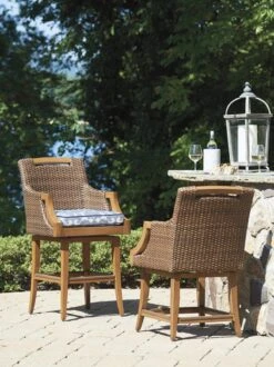 Tommy Bahama Outdoor Harbor Isle Swivel Counter Stool -Grayson-Living 3935 16SW 17SW 719131 cw702531 WS c37fbdfd 3d93 4717 ba94 c7def789bf19