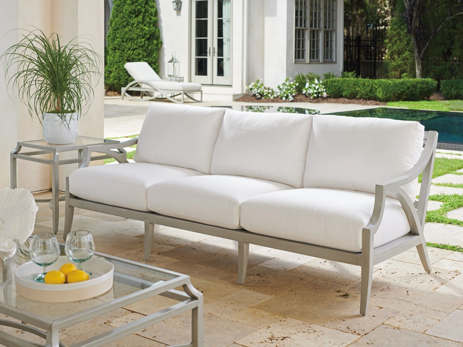 Tommy Bahama Outdoor Silver Sands Sofa 2 Tommy Bahama Outdoor Silver Sands Sofa - Image 2