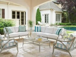 Tommy Bahama Outdoor Silver Sands Cocktail Table -Grayson-Living 3945 945 2