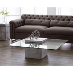 Sunpan Square Grange Coffee Table - Anthracite Grey -Grayson-Living 47901 3